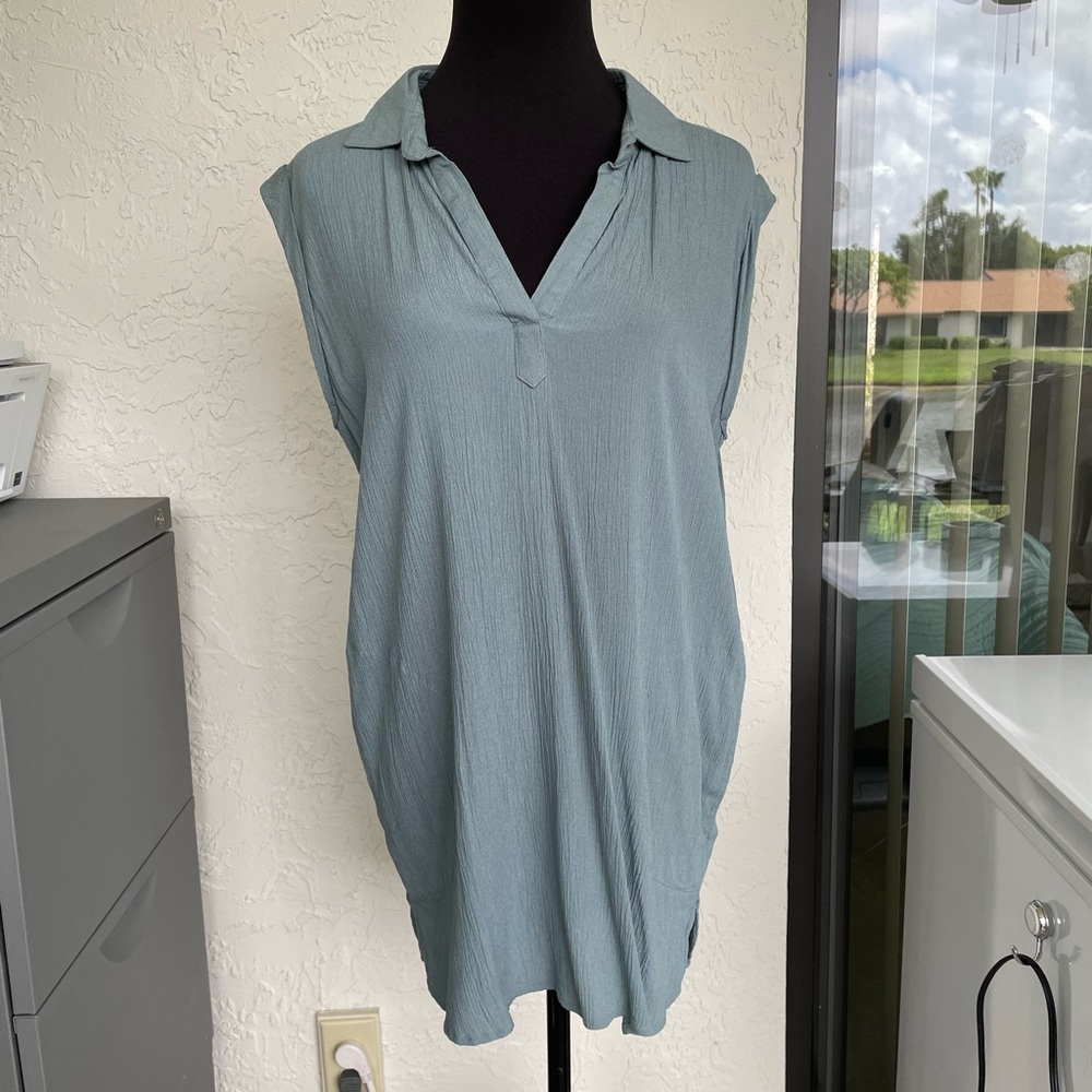 Prana Anini Beach Pocket Tunic Size Medium